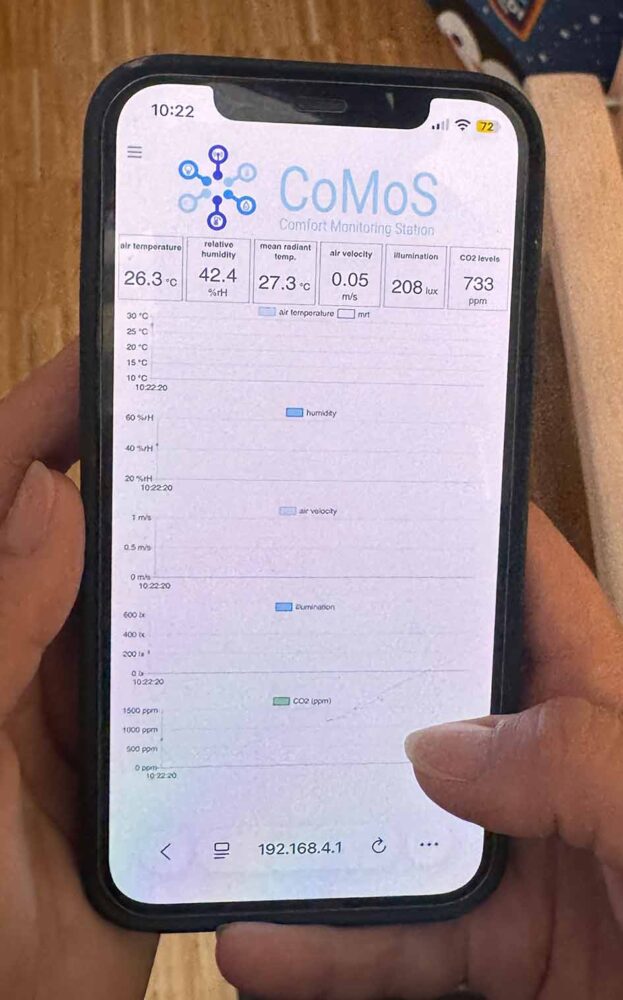 Die ADAPT App auf dem Handy
