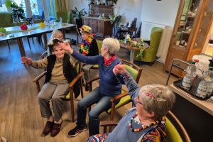 Faschingsfeier in der Seniorentagesstätte.