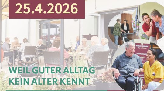 Einladung zum Tag der offenen Tür im Seniorenhaus Siegelbach