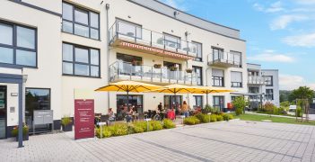 Ansicht des Kessler-Handorn Seniorenhauses Siegelbach im Bereich des Bistro.